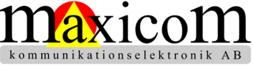 Maxicom kommunikationselektronik AB Logo