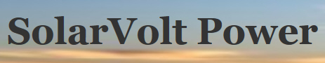 SolarVolt Power Logo